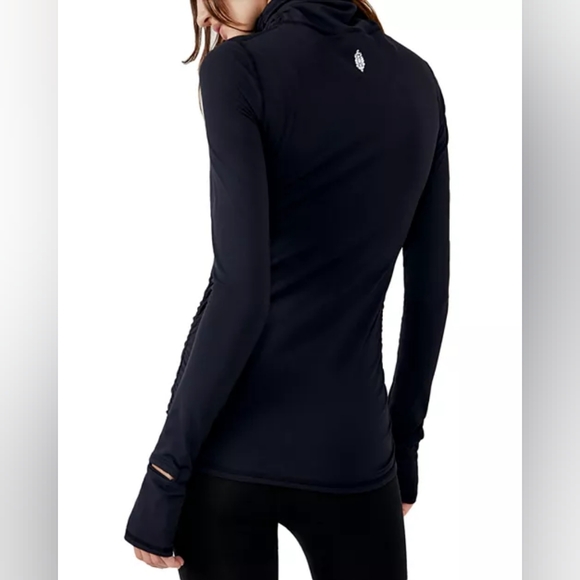 FP Movement Wonderland Quarter Zip Long Sleeve Top Large - Picture 3 of 12